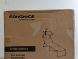 a cardboard box with a picture of a man on a surfboard