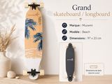 a skateboard and a skateboard stand on a table
