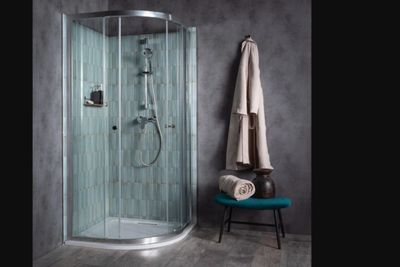 Porte de douche Quart de rond SERENITY 80x80 cm de la marque…