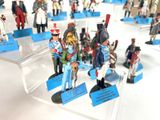 a lot of toy soldiers that are on display