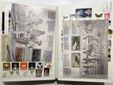 two pages of a book with pictures of people on them
