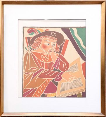 André DERAIN (1880-1954) Rabelais Lithographie en couleur su…