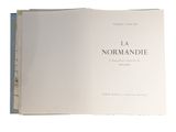 an open book with the title la normandie written on it