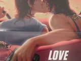 une affiche du film « Love Lies Bleeding » représentant deux personnes en train de s'embrasser