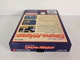 the box for the game dream master is sitting on a table