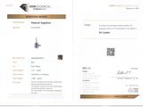 an image of a certificate with a picture of a bottle of wine