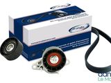 a box with a belt and a belt drive belt on it