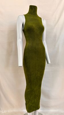 a green knit dress on a mannequin mannequin mannequin mannequin mannequin mannequin mannequin mannequin manne
