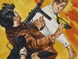 an image of a painting of a group of men holding guns