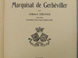 an open book with a picture of a coat of arms and a crown on it