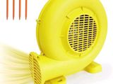 une image représentant une soufflerie jaune sur fond blanc