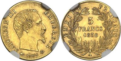 an image of a gold coin with a woman ' s face on it