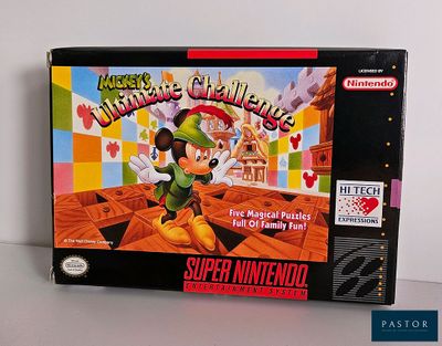 Le défi ultime de Mickey pour le jeu Nintendo Super Nintendo