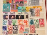 a picture of a book with a lot of stamps on it