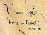 a close up of a sign on a wall