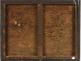 a picture of a picture of an old wooden cabinet