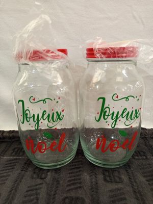 Lot de 32 bocaux noêl