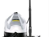 gros plan d'un aspirateur sur fond blanc