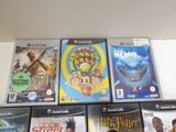 a lot of video games that are on the table