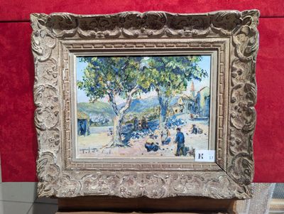 une photo d'une peinture exposée dans un musée
