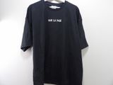 a black t - shirt with the words oh la paris printed on it