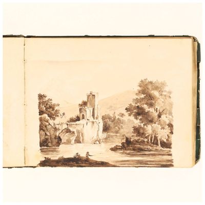 [Famille de la Rochelambert] Exercice calligraphique pour so…