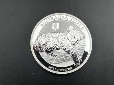 Pièce d'argent de 1 once « Koala australien » représentant un koala