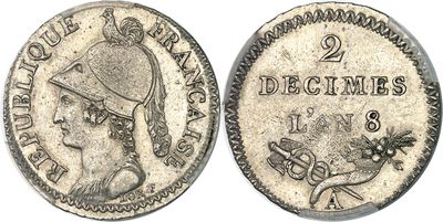 a close up of a coin with a woman on it
