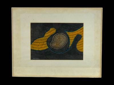 NICOLE Claire (née en 1941) : Courbes enchantées.