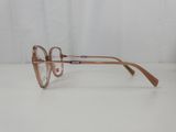 a close up of a pair of glasses on a table