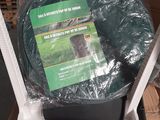 a box that has a green cover on top of it