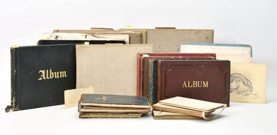 a lot of books that are sitting on a table
