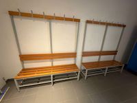 2 vestiaires/casiers bleus ouvrant à 15 portes. (photo 5)