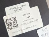 a close up of a cell phone with a qr code on it