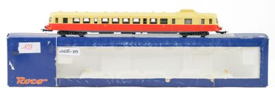 a toy train that is sitting on top of a box