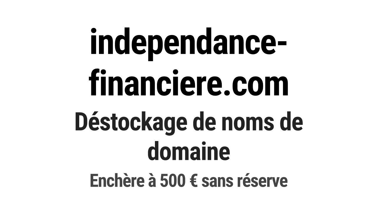 Destockage & Invendus