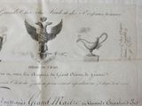 a piece of paper that has a drawing of a bird on it