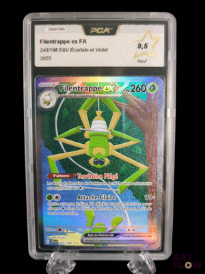 une image d'une carte Pokémon dans un étui en plastique