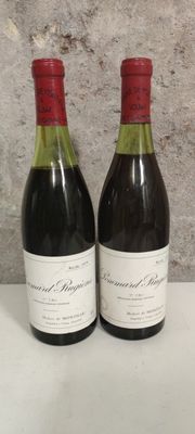 2 Bouteilles POMARD-RUGIENS Hubert de Montille Cote de Beaun…