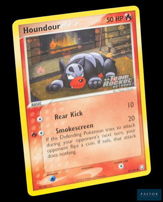 une carte Pokémon sur laquelle figure l'image d'un chat