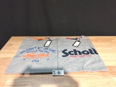 Lot de 2 T-shirts Schott Taille L