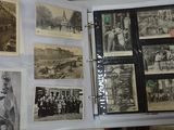 a book with a bunch of old photos on it