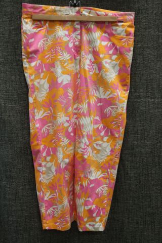 ESCADA Sport - Pantalon multicolore en coton. Taille 44. Tâches