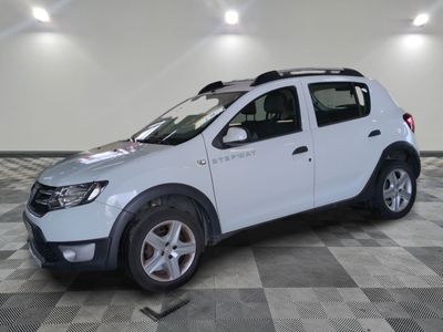 a picture of a white car that is parked in a garage