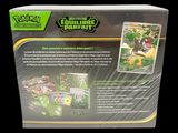 the box of the card game has a picture of a dinosaur on it