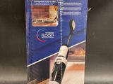 a close up of a box of a vacuum cleaner on a table