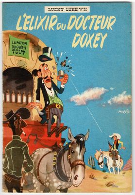la couverture d'un livre sur laquelle figure l'image d'un homme coiffé d'un haut-de-forme à cheval