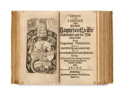 un vieux livre avec l'image d'un homme et d'une femme
