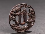 a close up of a small metal object on a table
