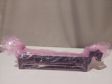 a plastic bag that is sitting on a table
